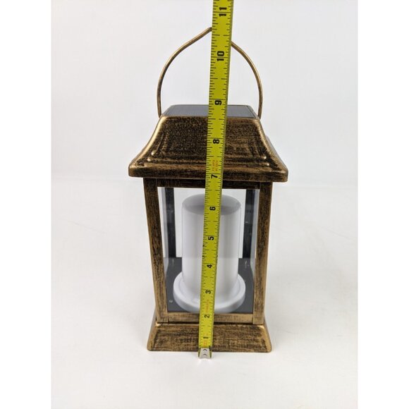 Rohs 8.5" Tall Solar Candle Lamp Lanterns Lot of 2 Rustic Farmhouse Porch Light - Picture 10 of 10